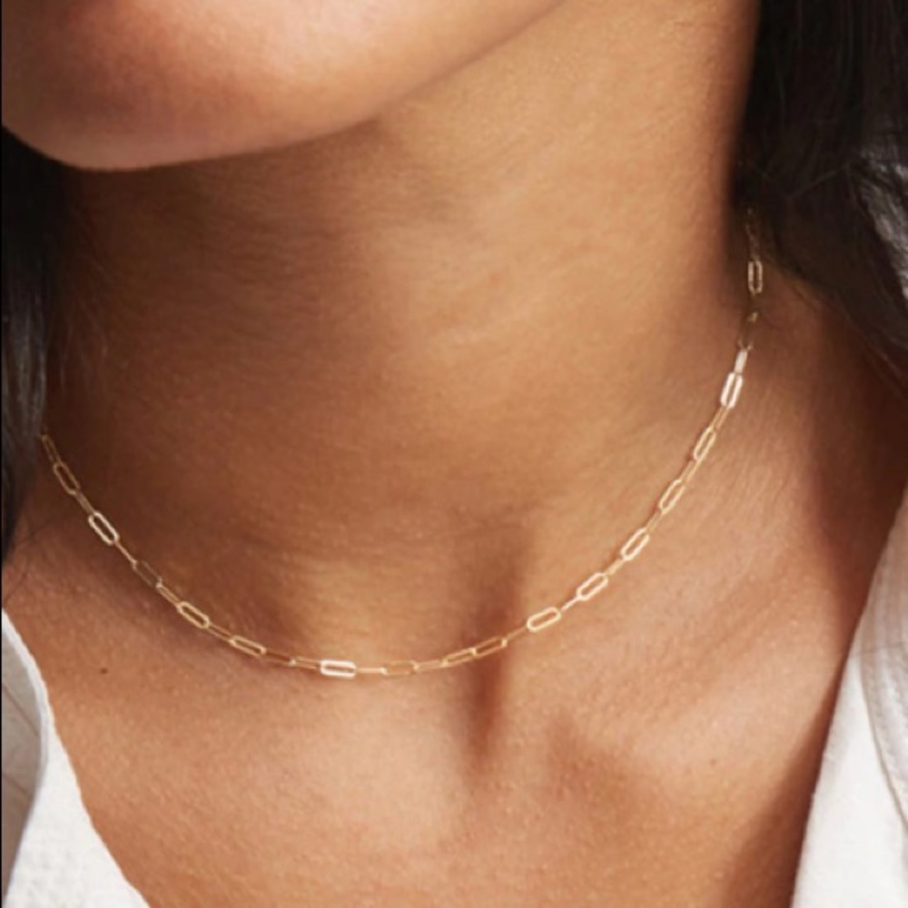 NWOT 18K gold plated chain necklace - Picture 2 of 4